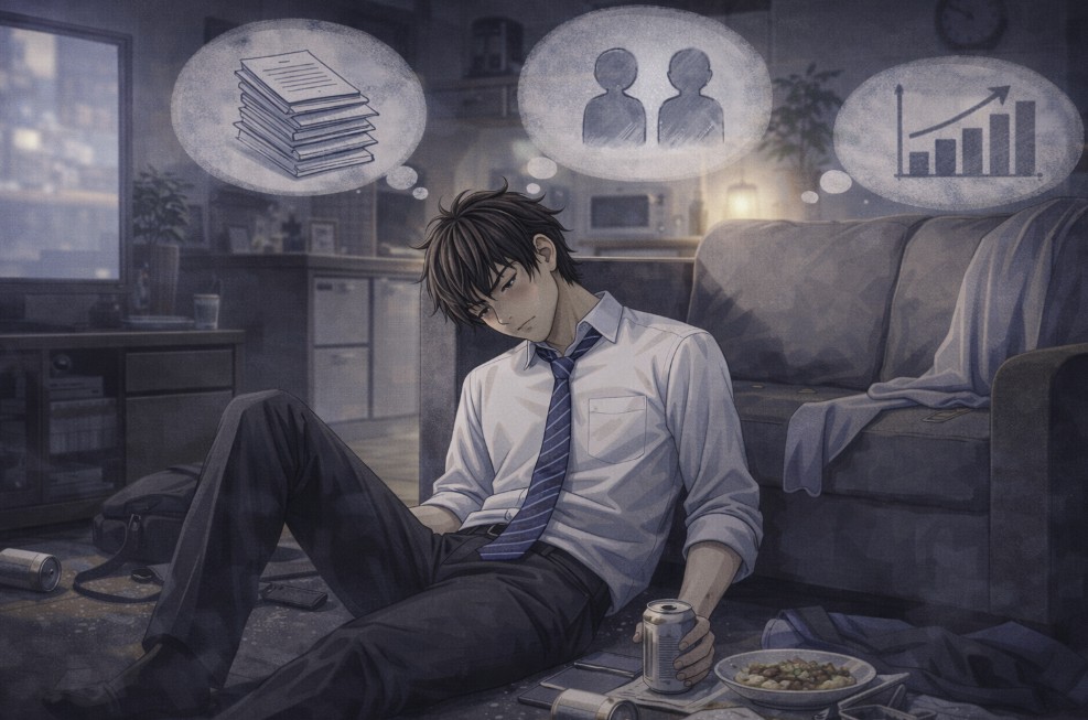 家に帰ると動けなくなる理由